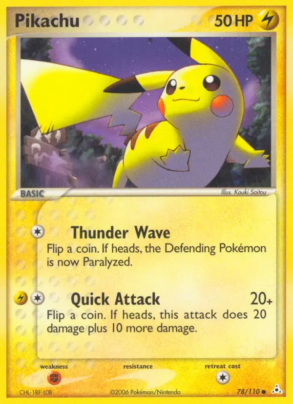 Pikachu (Holon Phantoms) - Pokémon in TCG Land México