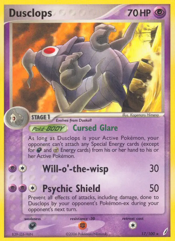 Dusclops (Crystal Guardians) - Pokémon in TCG Land México