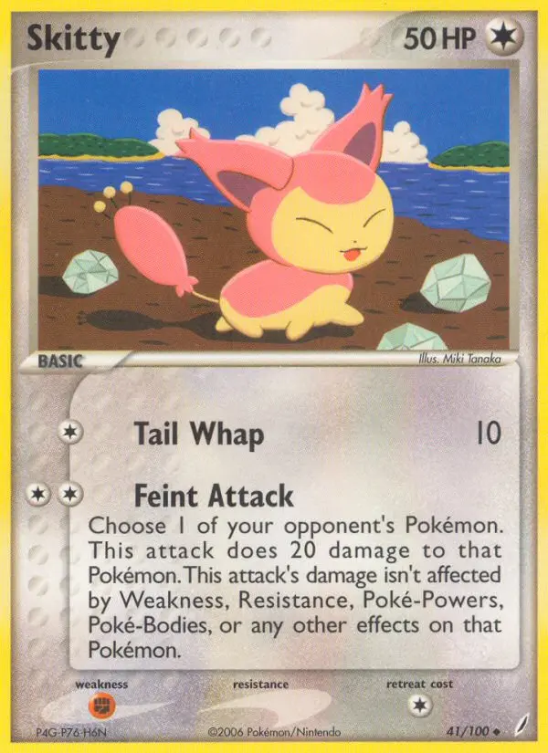 Skitty (Crystal Guardians) - Pokémon in TCG Land México