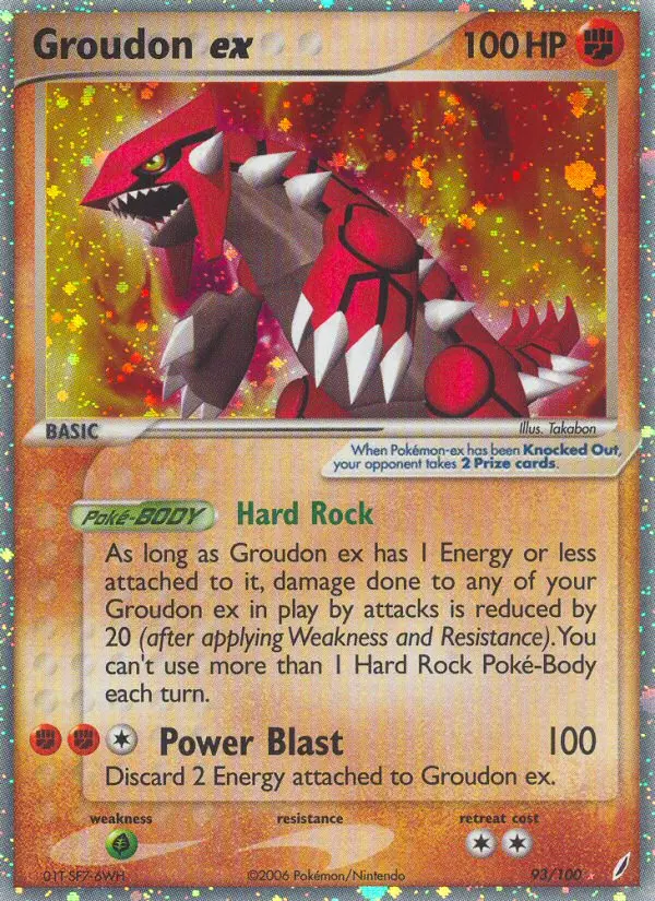 Groudon ex (Crystal Guardians) - Pokémon in TCG Land México