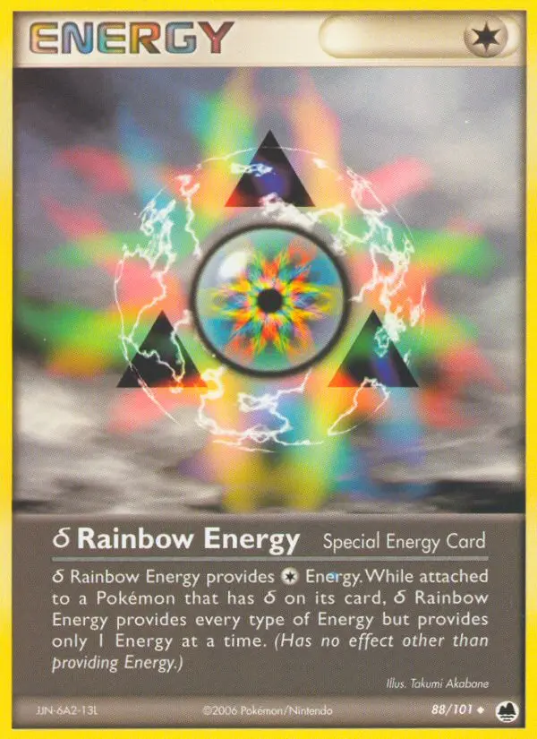 δ Rainbow Energy (Dragon Frontiers) - Pokémon in TCG Land