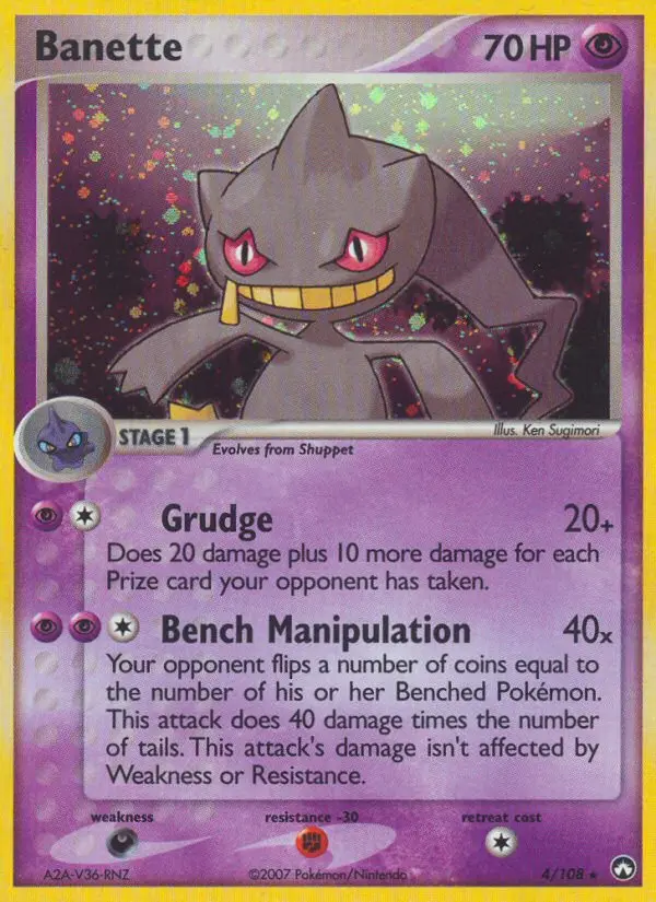 Banette (Power Keepers) - Pokémon in TCG Land México