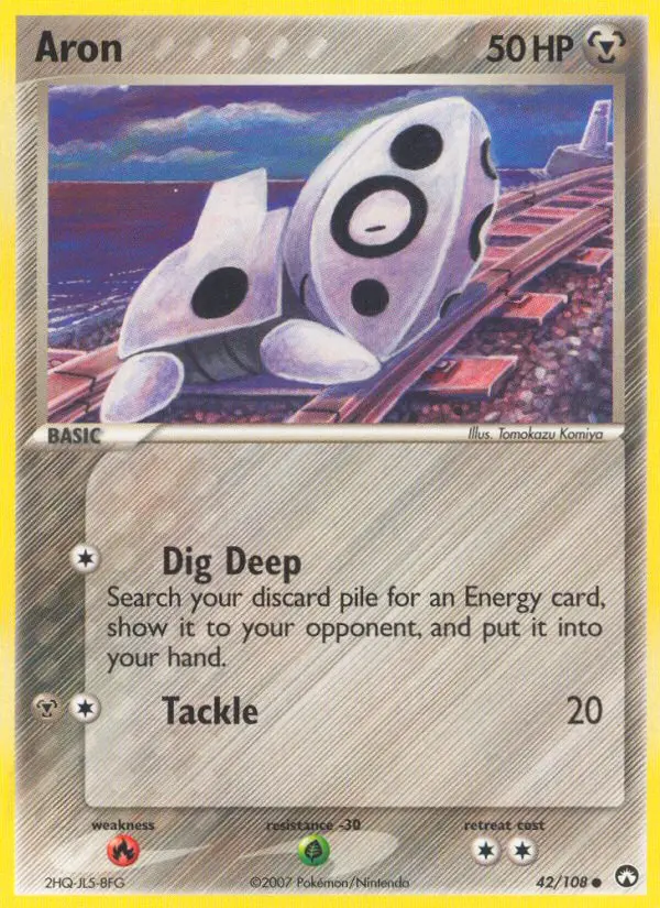 Aron (Power Keepers) - Pokémon in TCG Land