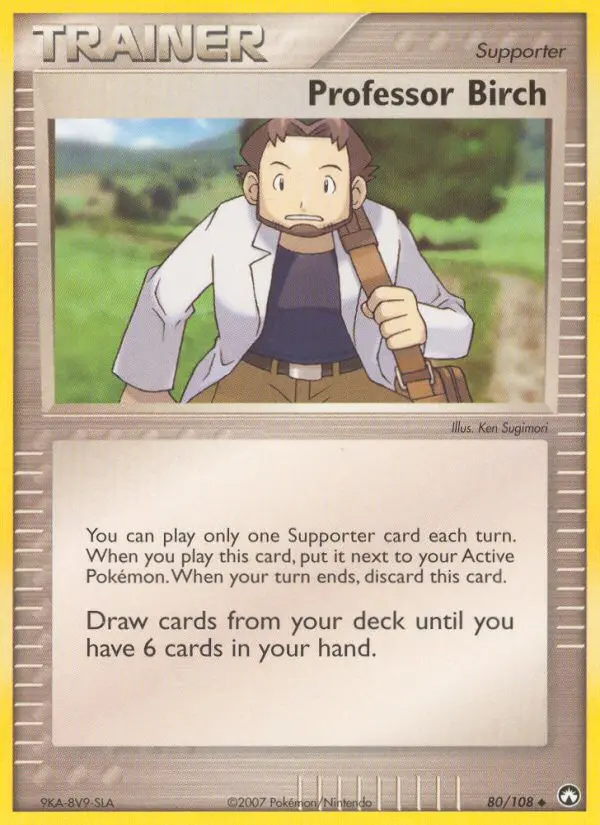 Professor Birch (Power Keepers) - Pokémon in TCG Land México