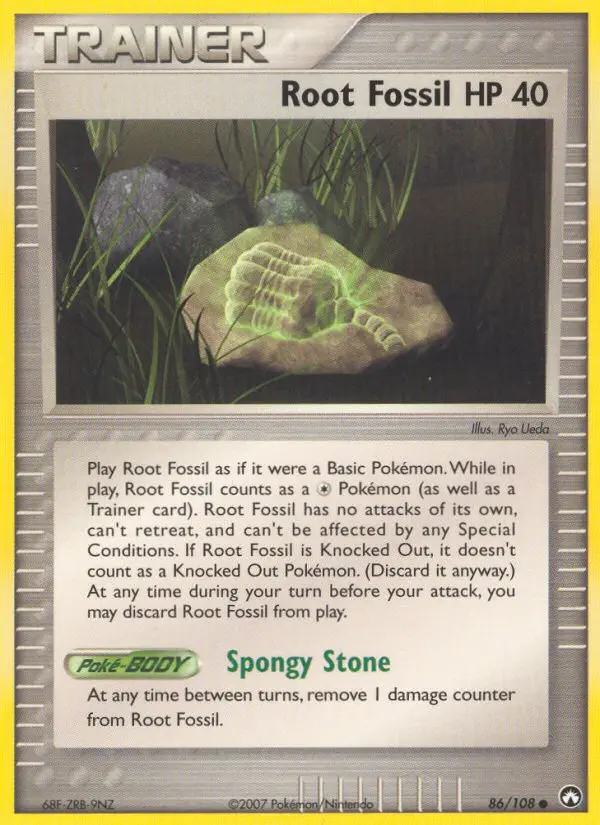 Root Fossil (Power Keepers) - Pokémon in TCG Land México