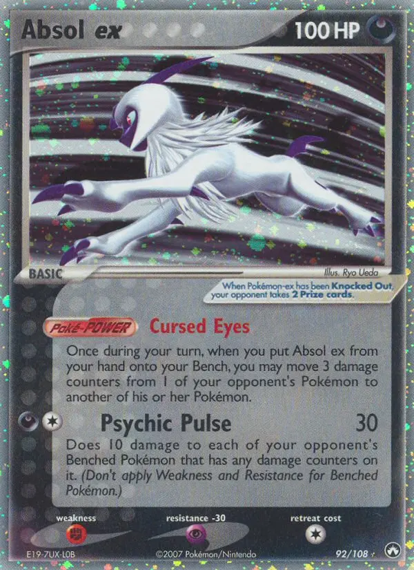 Absol ex (Power Keepers) - Pokémon in TCG Land México