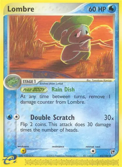 Lombre (Sandstorm) - Pokémon in TCG Land México