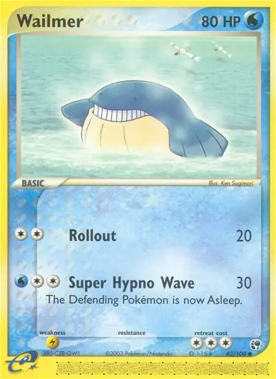 Wailmer (Sandstorm) - Pokémon in TCG Land