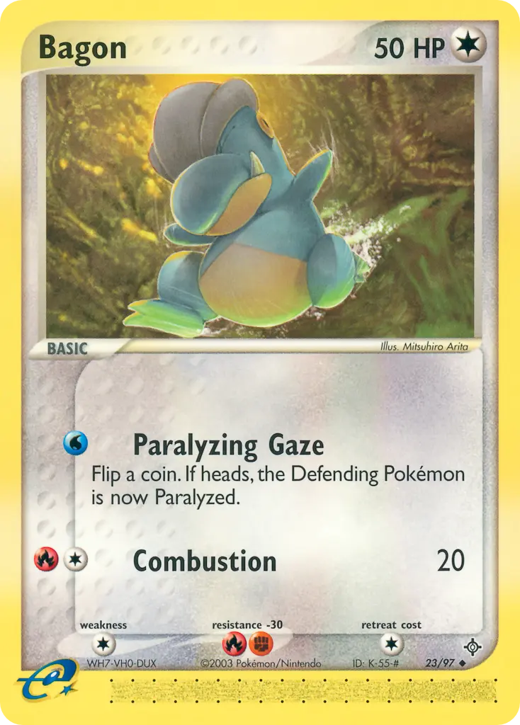 Bagon (Dragon) - Pokémon in TCG Land México