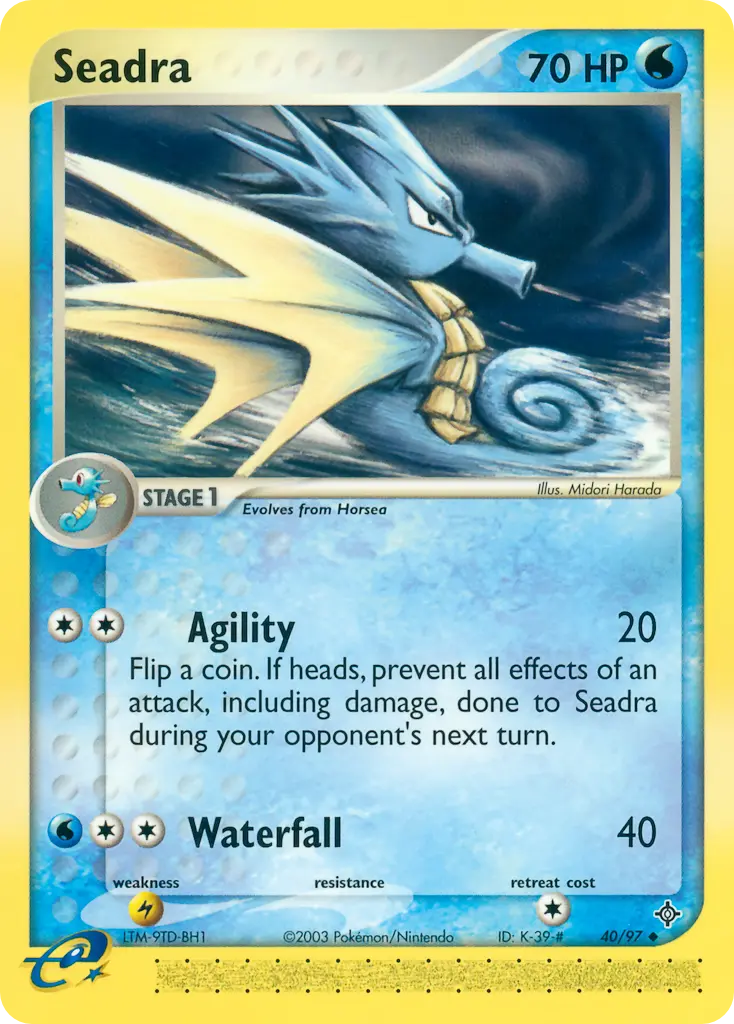 Seadra (Dragon) - Pokémon in TCG Land México