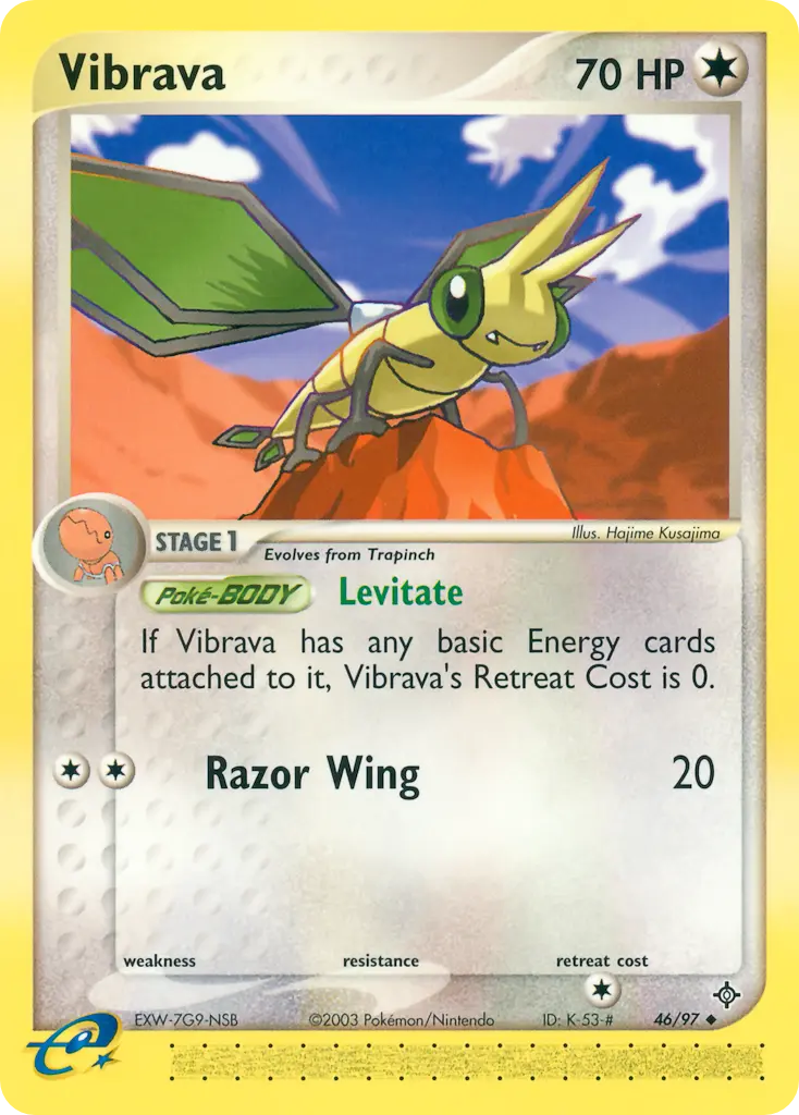 Vibrava (Dragon) - Pokémon in TCG Land