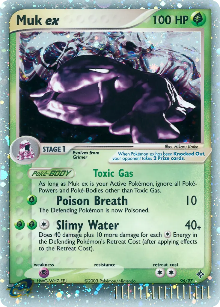 Muk ex (Dragon) - Pokémon in TCG Land