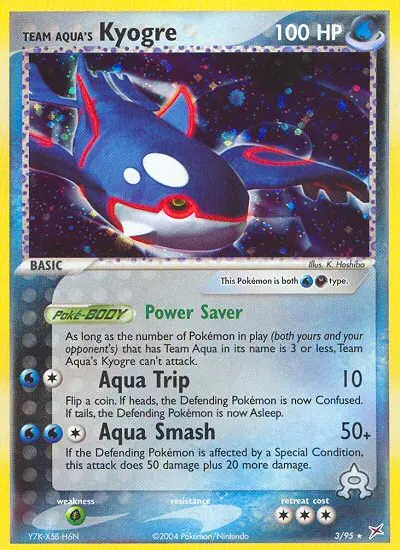 Team Aqua's Kyogre (Team Magma vs Team Aqua) - Pokémon in TCG Land México