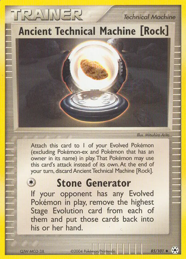 Ancient Technical Machine [Rock] (Hidden Legends) - Pokémon in TCG Land