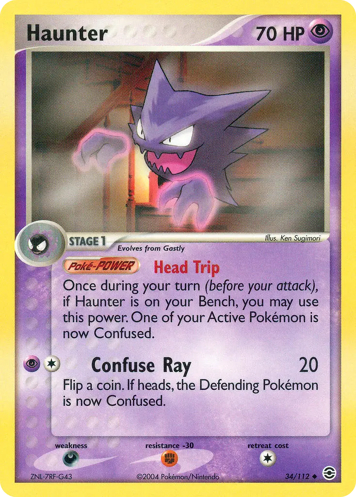 Haunter (FireRed & LeafGreen) - Pokémon in TCG Land México