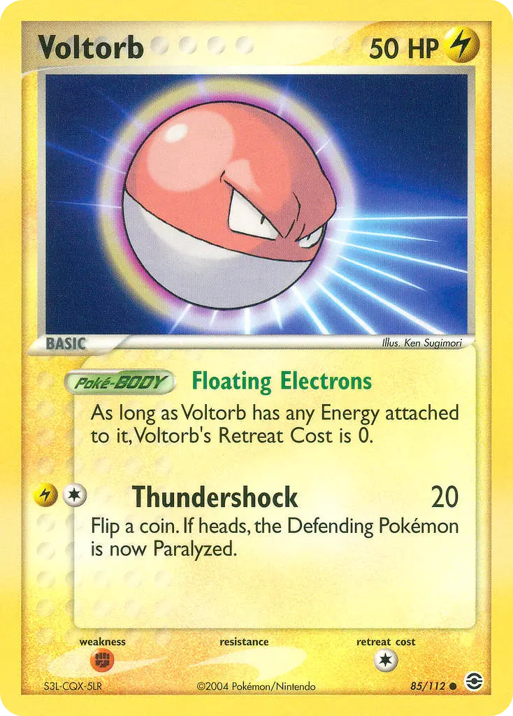 Voltorb (FireRed & LeafGreen) - Pokémon in TCG Land México