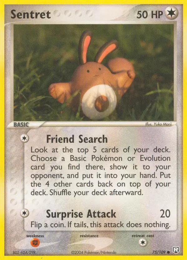 Sentret (Team Rocket Returns) - Pokémon in TCG Land México