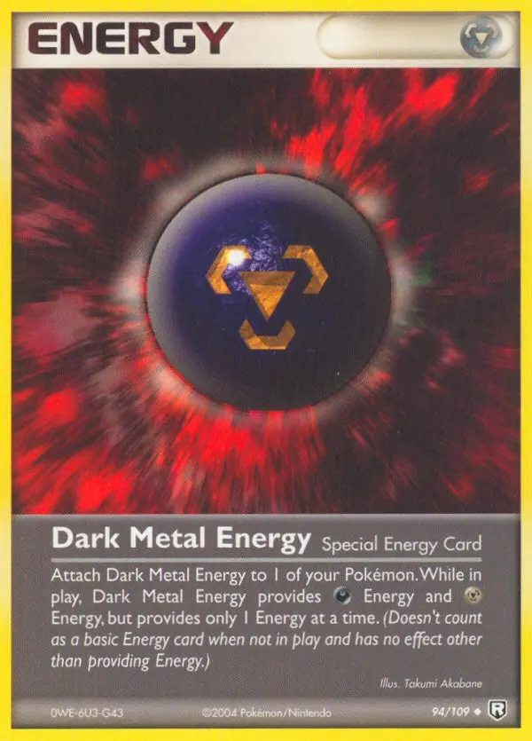 Dark Metal Energy (Team Rocket Returns) - Pokémon in TCG Land