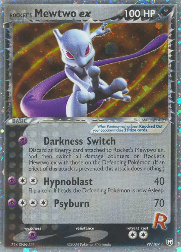 Rocket's Mewtwo ex (Team Rocket Returns) - Pokémon in TCG Land