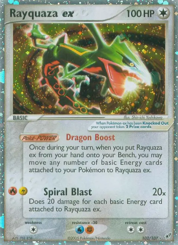 Rayquaza ex (Deoxys) - Pokémon in TCG Land México