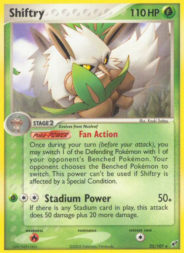 Shiftry (Deoxys) - Pokémon in TCG Land