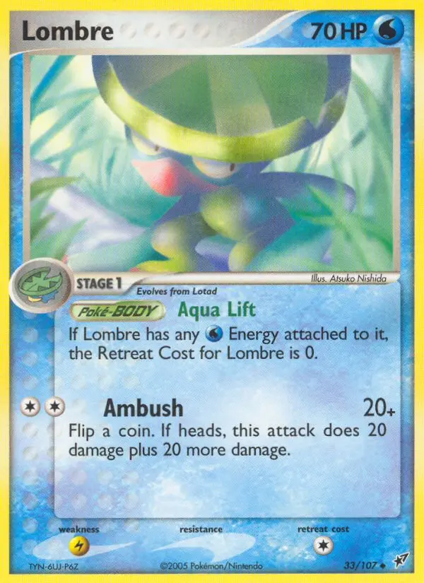 Lombre (Deoxys) - Pokémon in TCG Land México