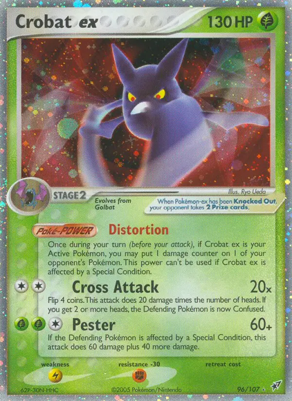 Crobat ex (Deoxys) - Pokémon in TCG Land México