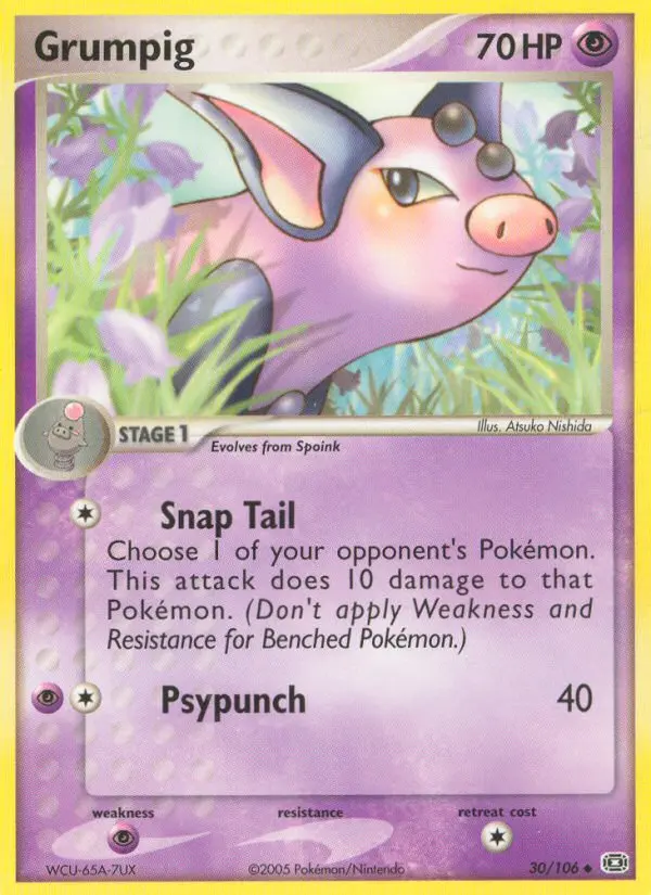 Grumpig (Emerald) - Pokémon in TCG Land