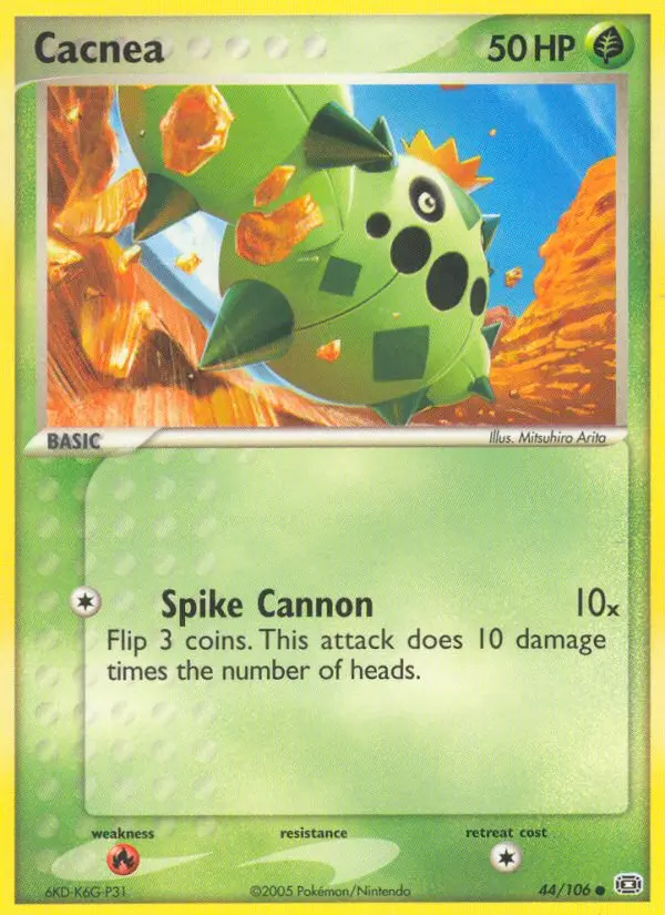 Cacnea (Emerald) - Pokémon in TCG Land