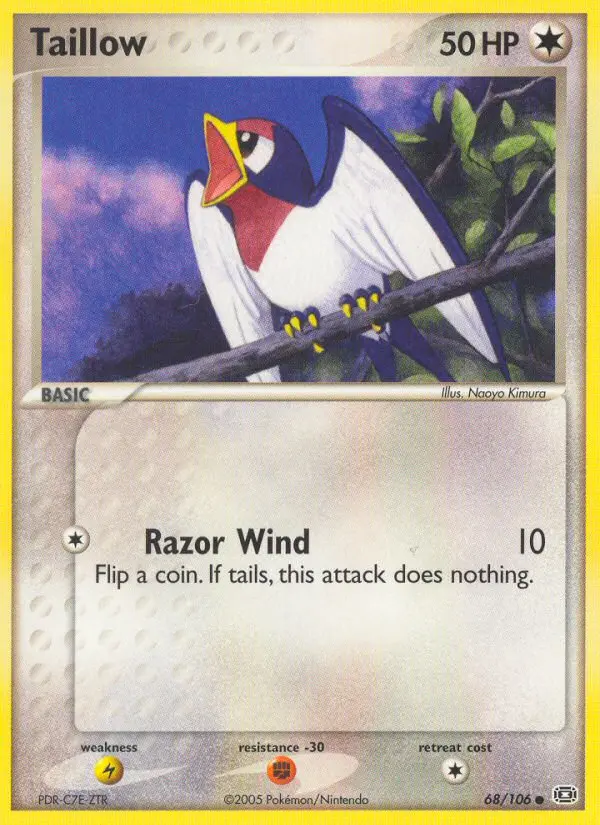 Taillow (Emerald) - Pokémon in TCG Land México