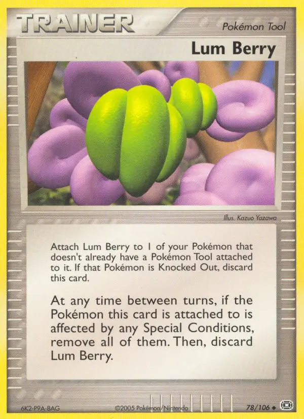 Lum Berry (Emerald) - Pokémon in TCG Land México