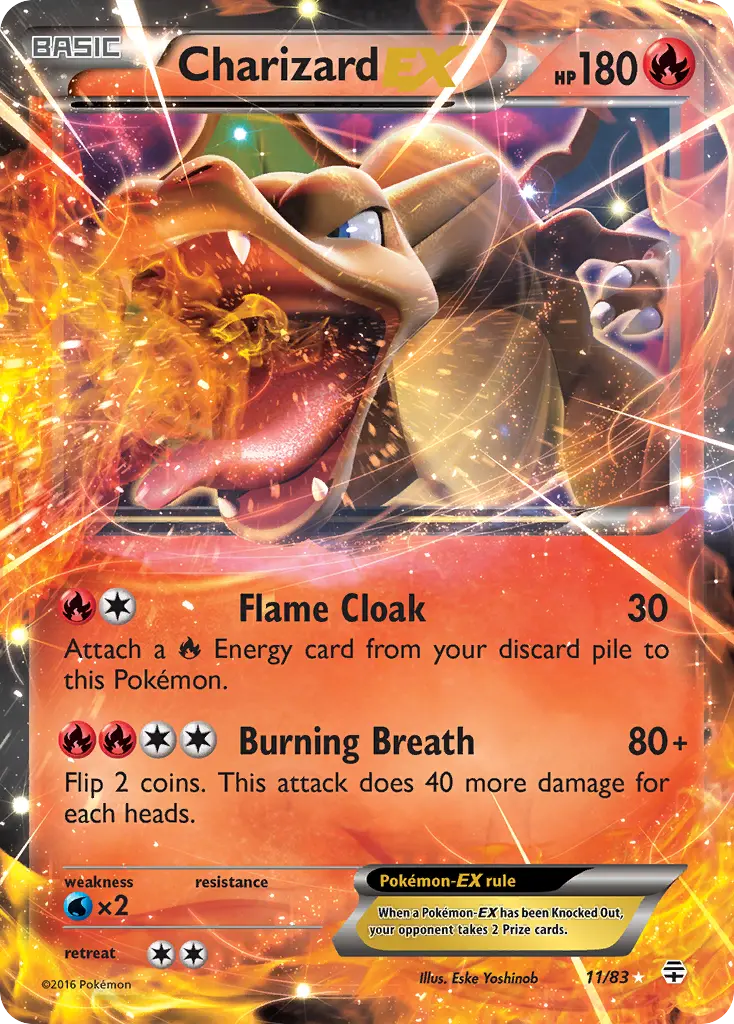Charizard-EX (Generations) - Pokémon in TCG Land México