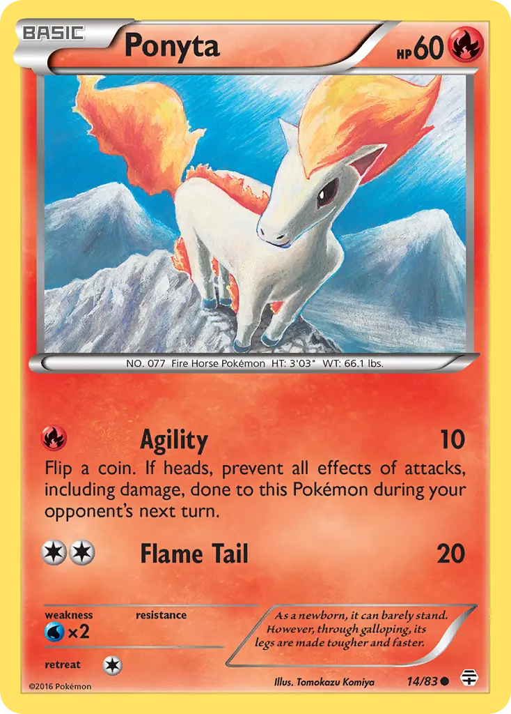 Ponyta (Generations) - Pokémon in TCG Land México