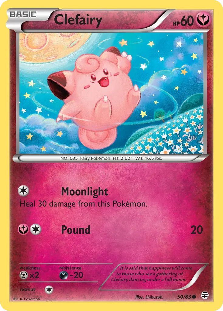 Clefairy (Generations) - Pokémon in TCG Land