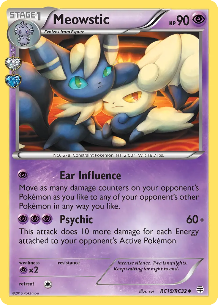 Meowstic (Generations) - Pokémon in TCG Land México