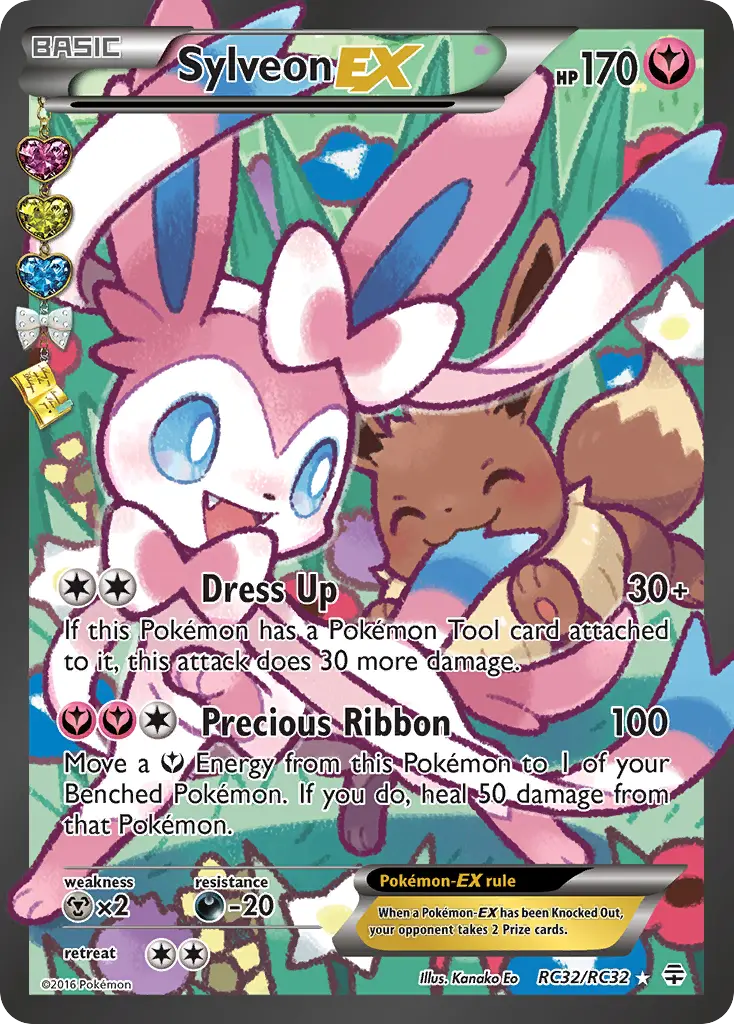 Sylveon-EX (Generations) - Pokémon in TCG Land México