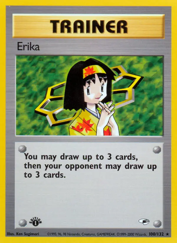 Erika (Gym Heroes) - Pokémon in TCG Land México