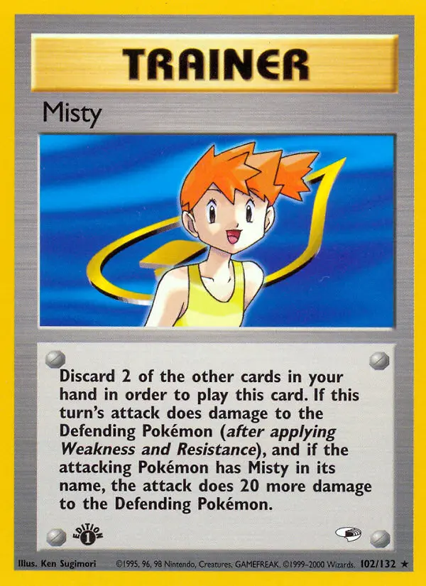 Misty (Gym Heroes) - Pokémon in TCG Land México