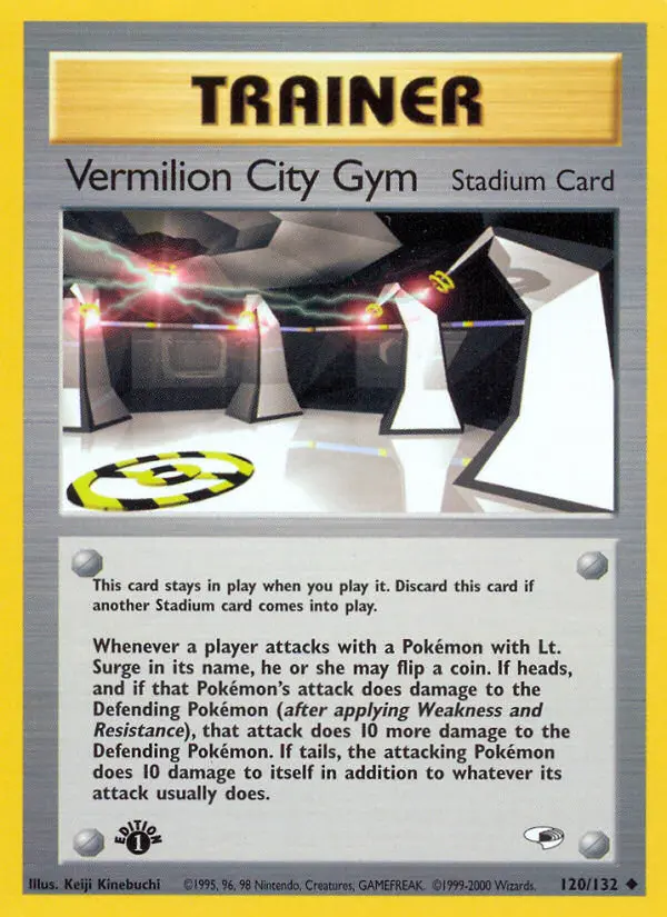 Vermilion City Gym (Gym Heroes) - Pokémon in TCG Land México