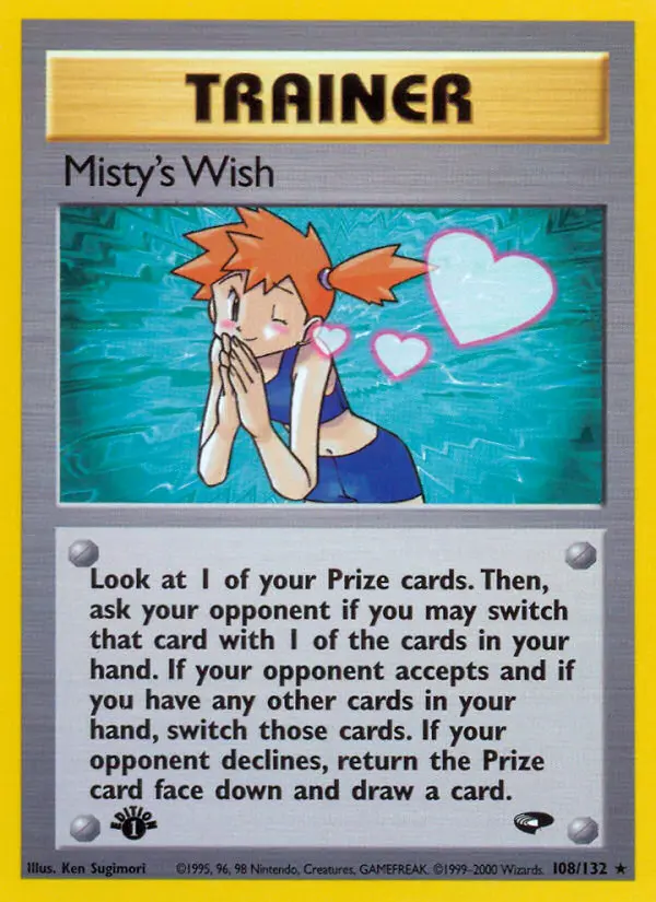 Misty's Wish (Gym Challenge) - Pokémon in TCG Land