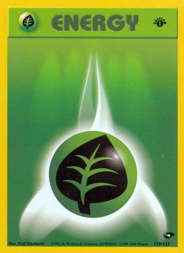 Grass Energy (Gym Challenge) - Pokémon in TCG Land