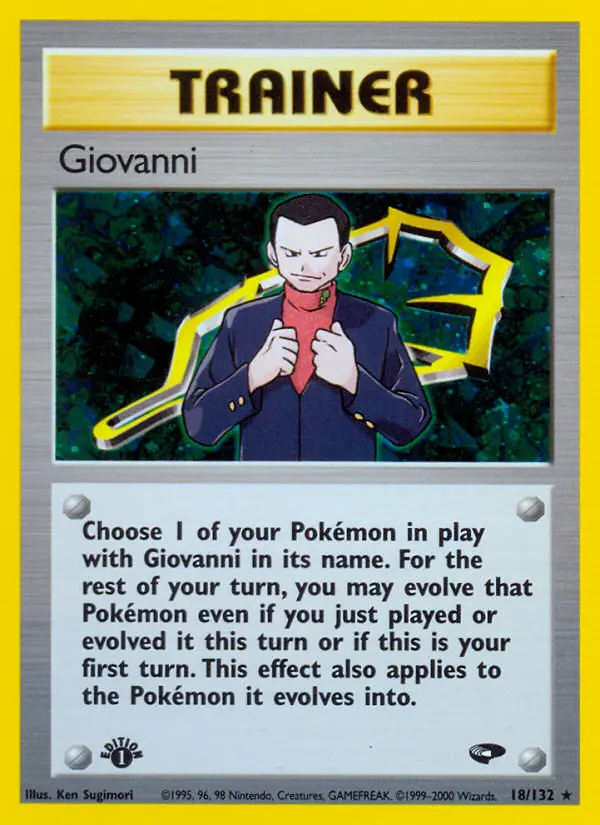 Giovanni (Gym Challenge) - Pokémon in TCG Land México