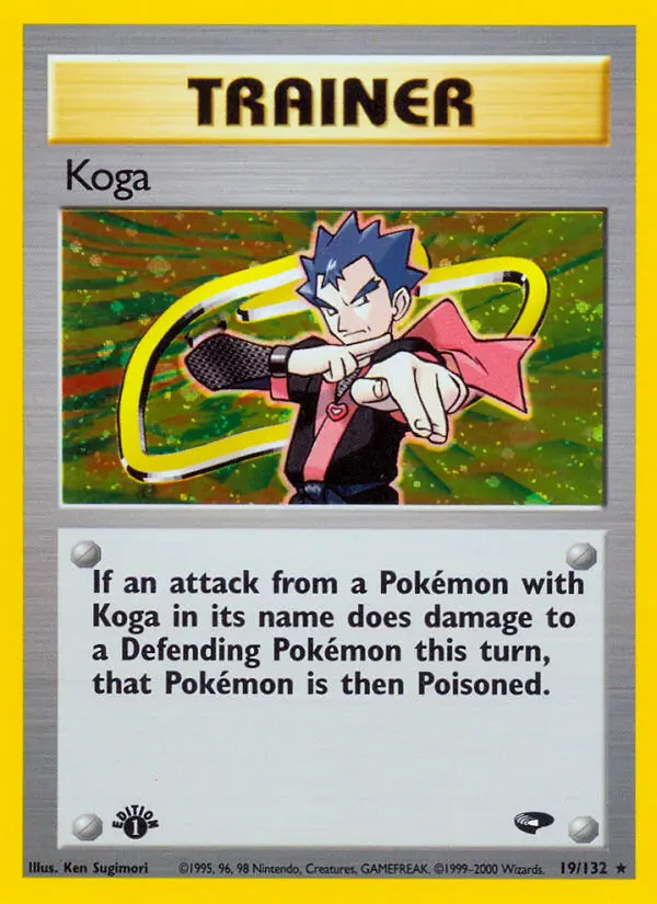 Koga (Gym Challenge) - Pokémon in TCG Land México
