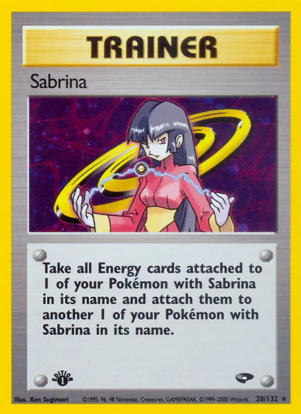 Sabrina (Gym Challenge) - Pokémon in TCG Land