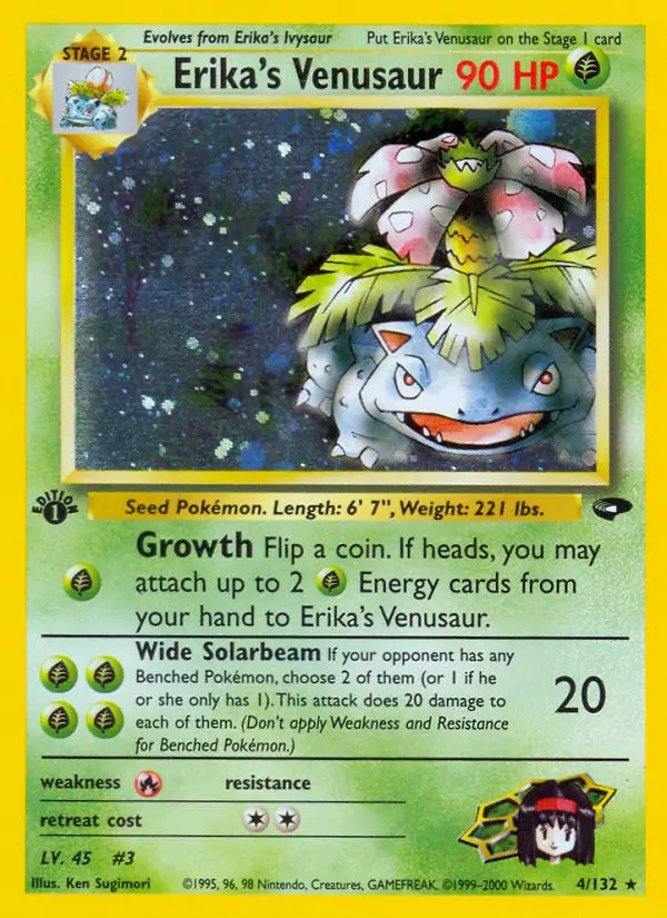 Erika's Venusaur (Gym Challenge) - Pokémon in TCG Land México