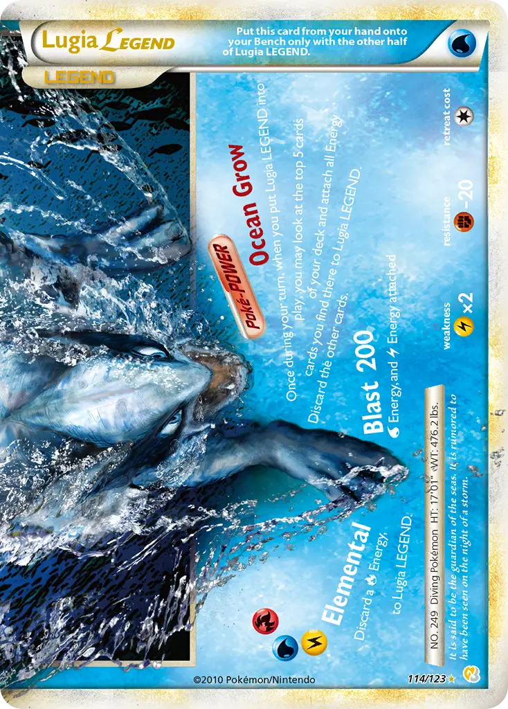 Lugia LEGEND (HeartGold & SoulSilver) - Pokémon in TCG Land México