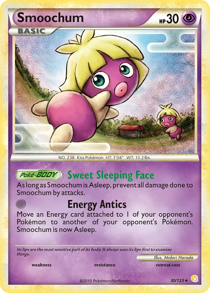 Smoochum (HeartGold & SoulSilver) - Pokémon in TCG Land