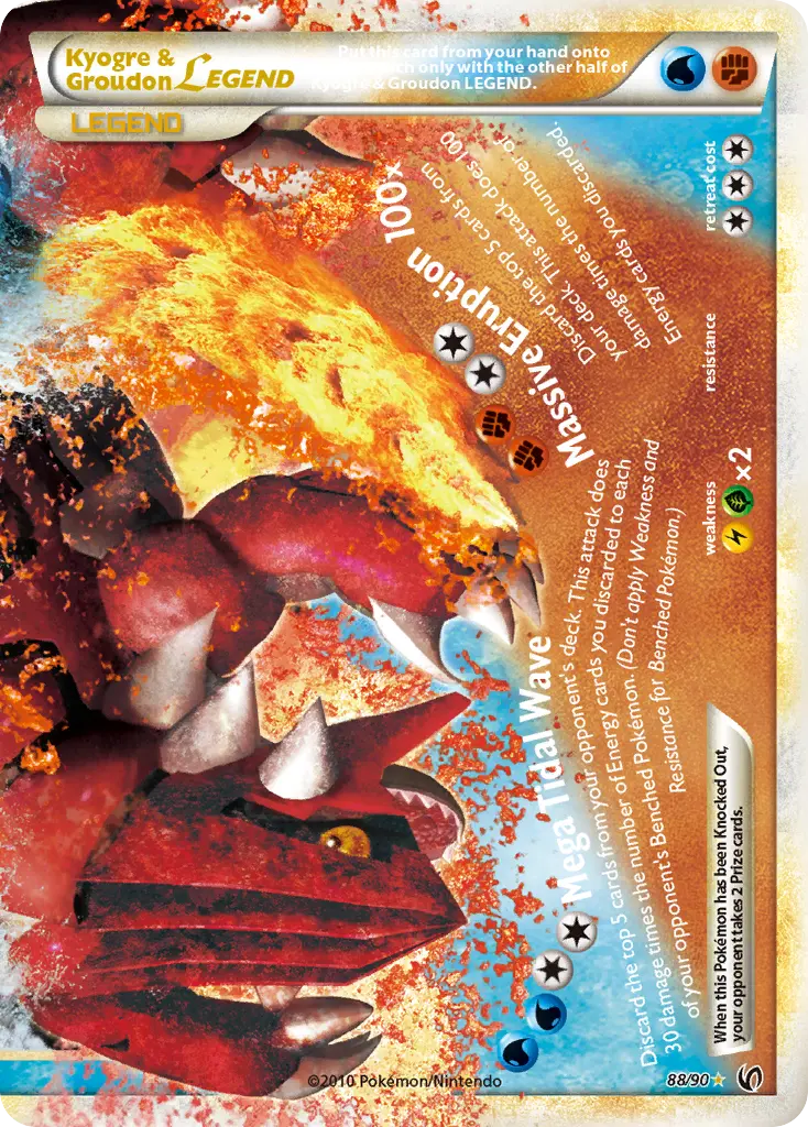 Kyogre & Groudon LEGEND (HS—Undaunted) - Pokémon in TCG Land México