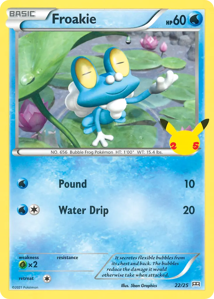 Froakie (McDonald's Collection 2021) - Pokémon in TCG Land