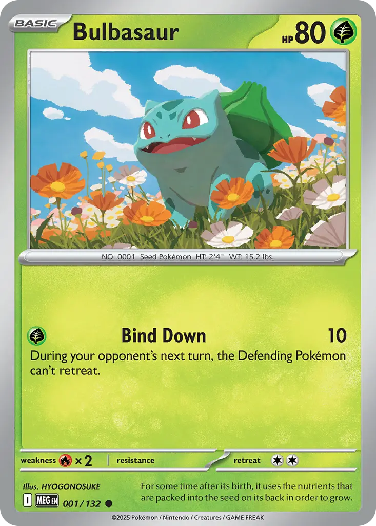 Bulbasaur (Mega Evolution) - Pokémon in TCG Land México